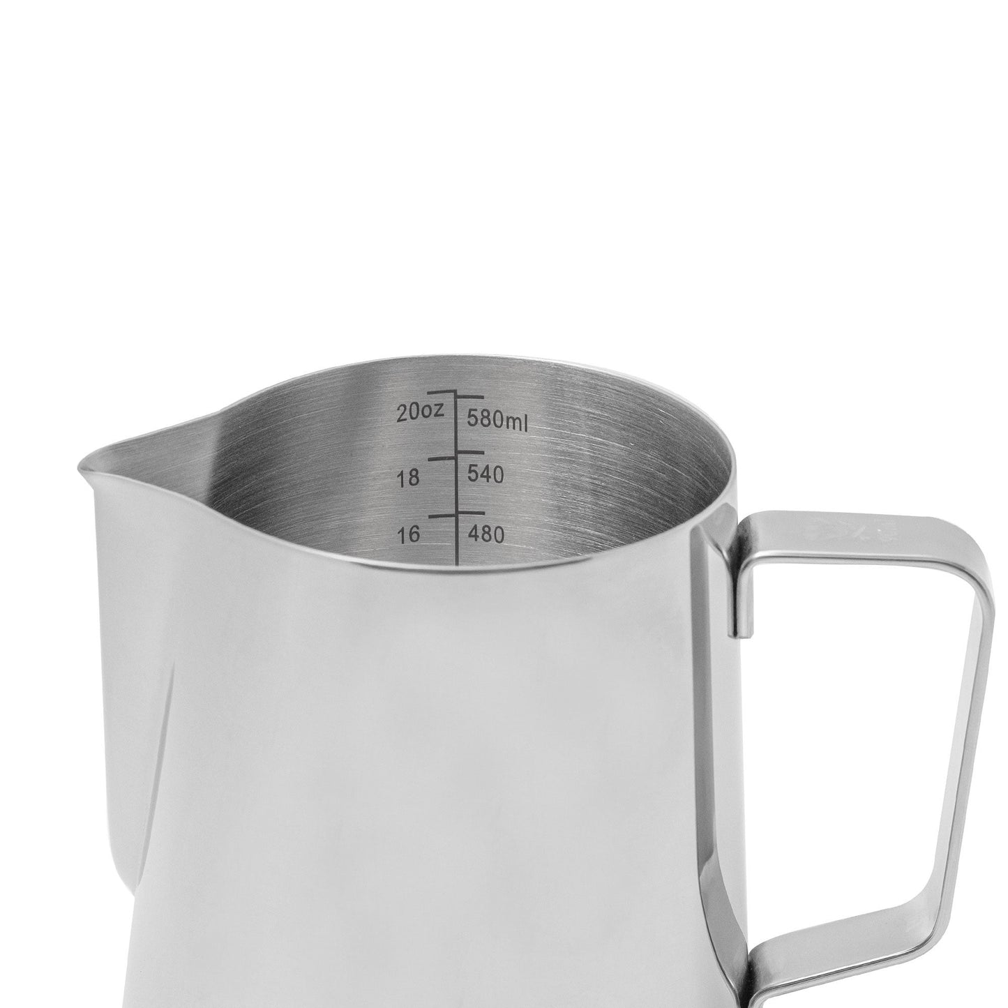 Barista Basics Milk Frothing Pitcher, 20oz, Silver
