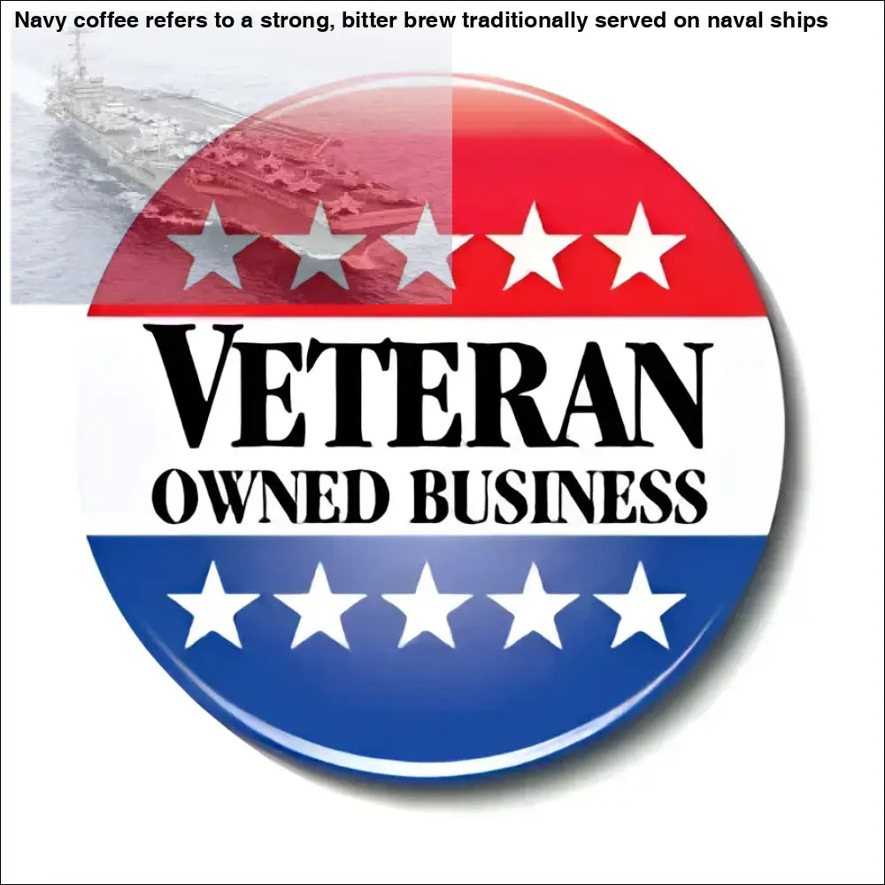 Veteran-owned business badge on Rose Gold Coffee Clip Spoon with Seamless Functionality