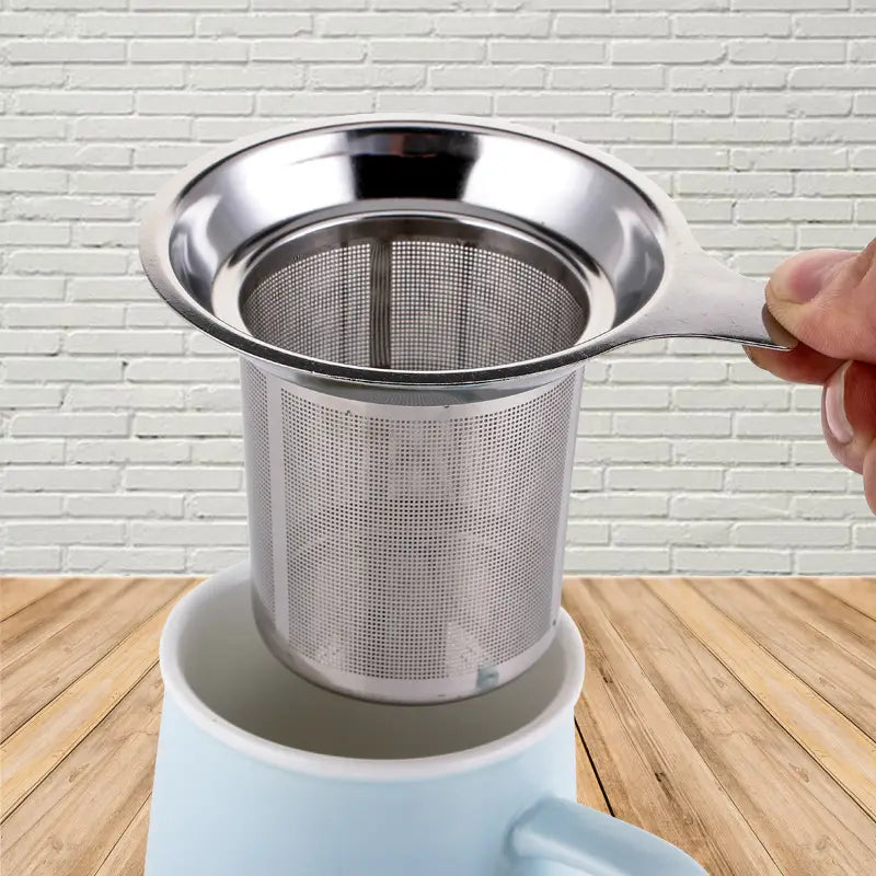 Stainless Steel Tea Infuser Basket with Fine Mesh for Mugs