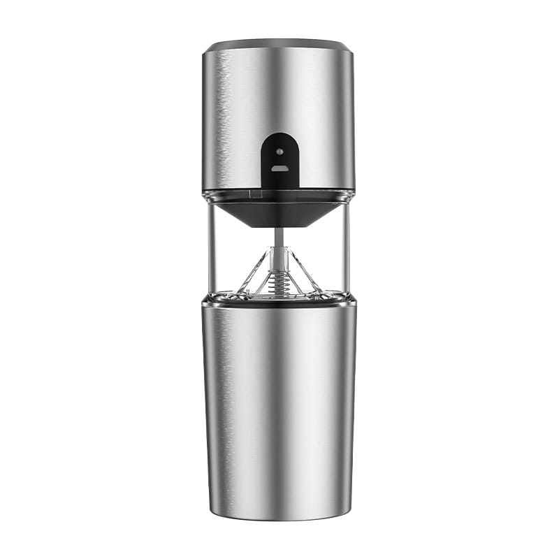 Electric Coffee Bean Grinder with Salt Pepper Mill and Toothbrush Cleaner