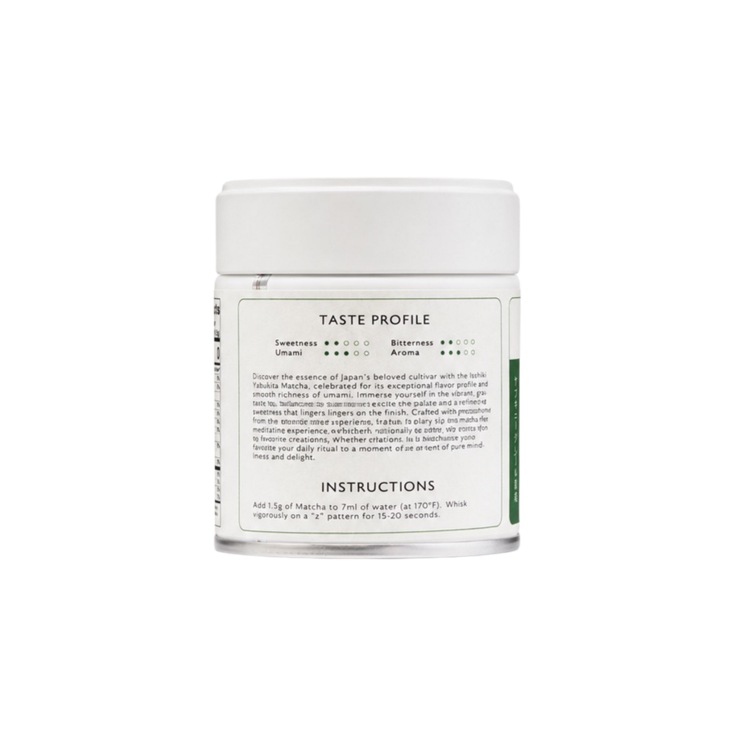 Yabukita Single Cultivar Matcha Powder