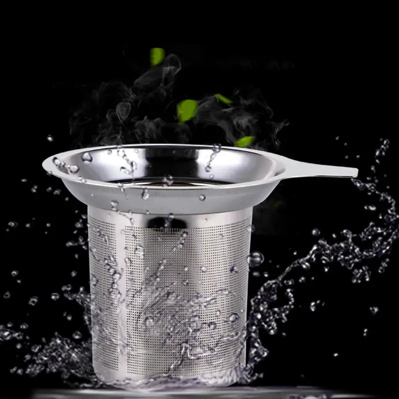 Stainless Steel Tea Infuser Basket with Fine Mesh for Mugs