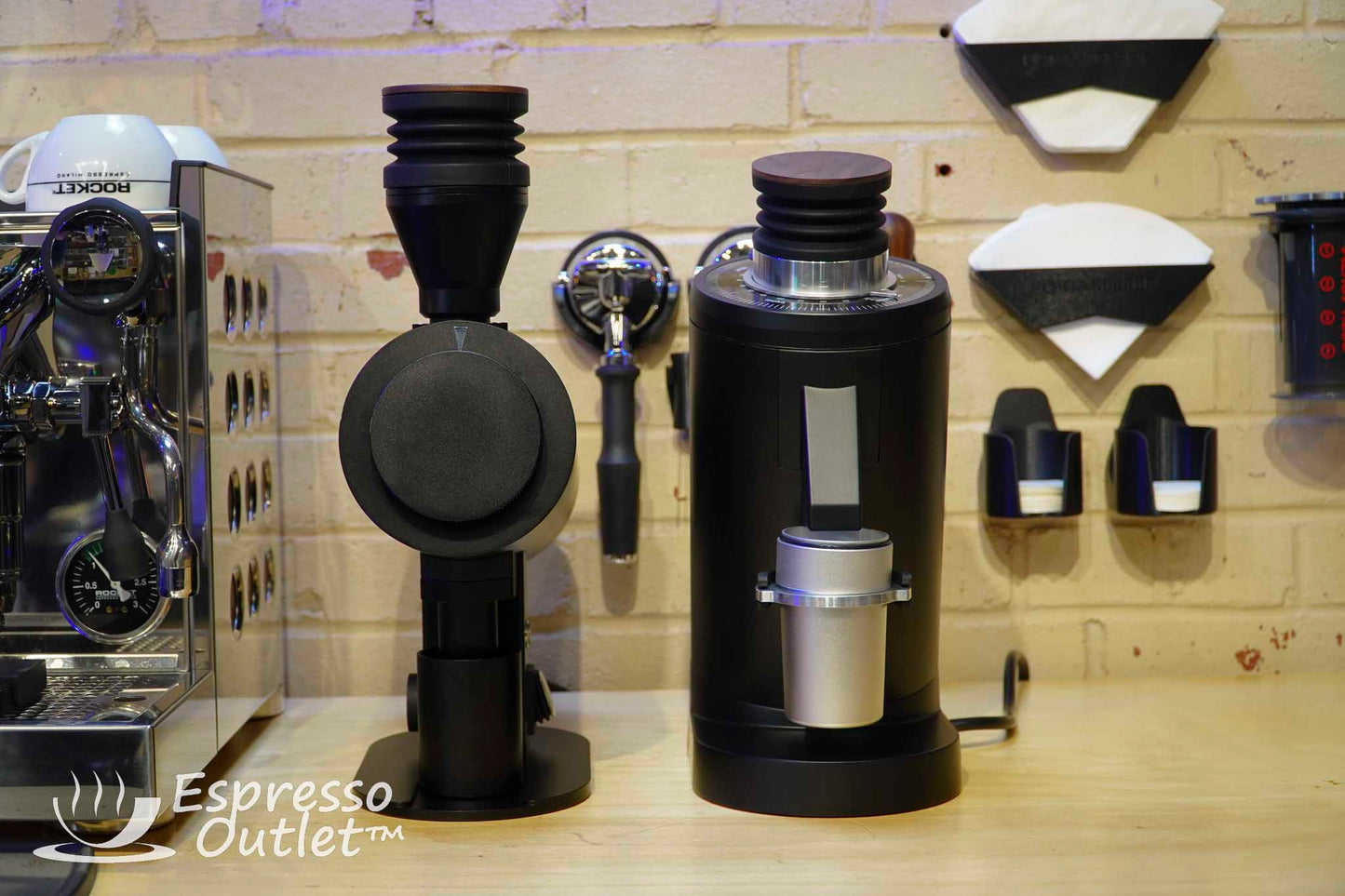 Turin Single Dose Flat Burr Coffee & Espresso Grinder with Variable Speed Control