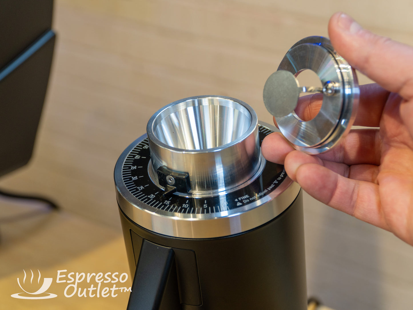 Turin Single Dose Flat Burr Coffee & Espresso Grinder with Variable Speed Control