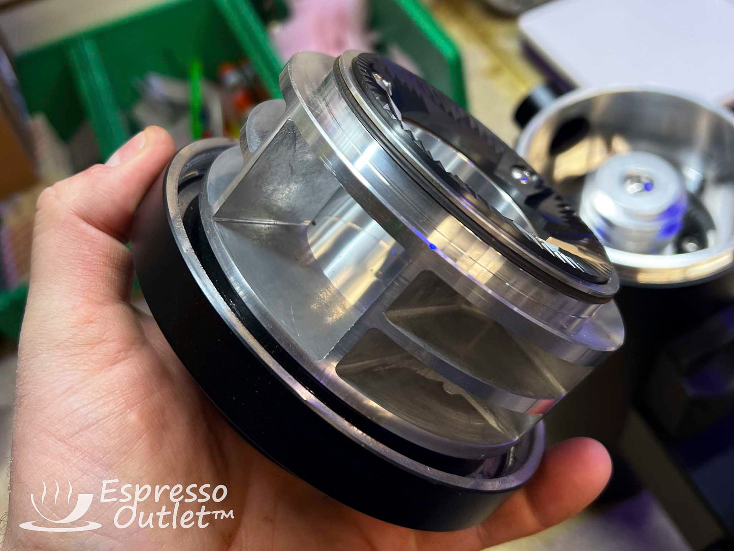 Turin Single Dose Flat Burr Coffee & Espresso Grinder with Variable Speed Control