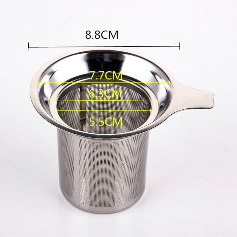 Stainless Steel Tea Infuser Basket with Fine Mesh for Mugs
