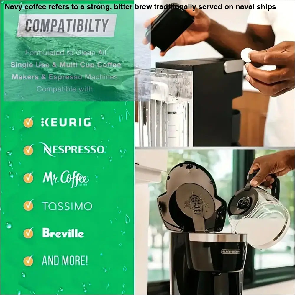 Coffee Machine Descaling and Deep Cleaning Tablets for effective machine cleaning