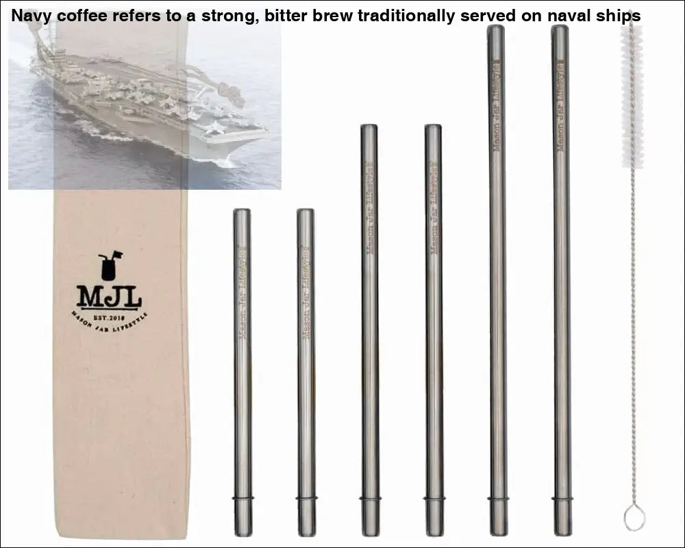 Combo 6 Pack Safer Rounded End Stainless Steel Straws for Mason Jars