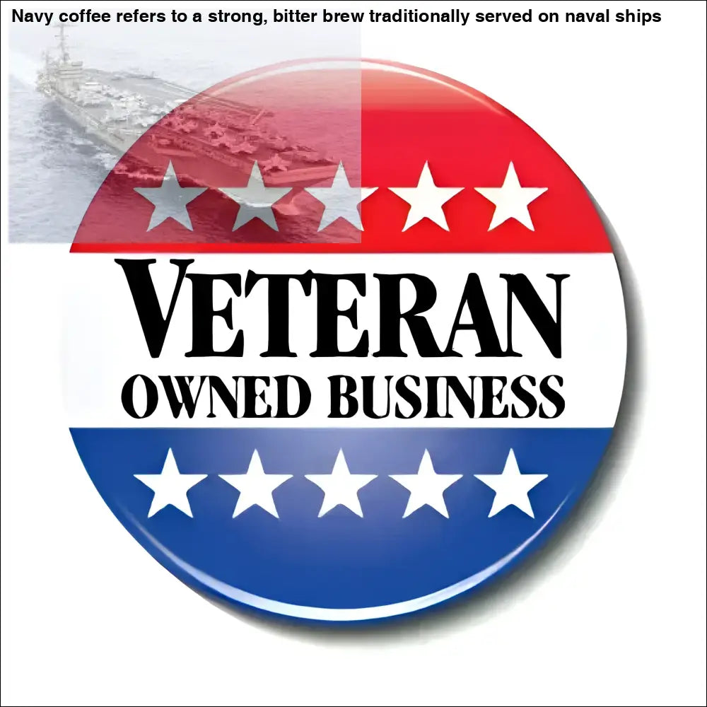 Veteran-owned badge on Mr. Coffee French Press Coffee Maker with 1 Quart Glass