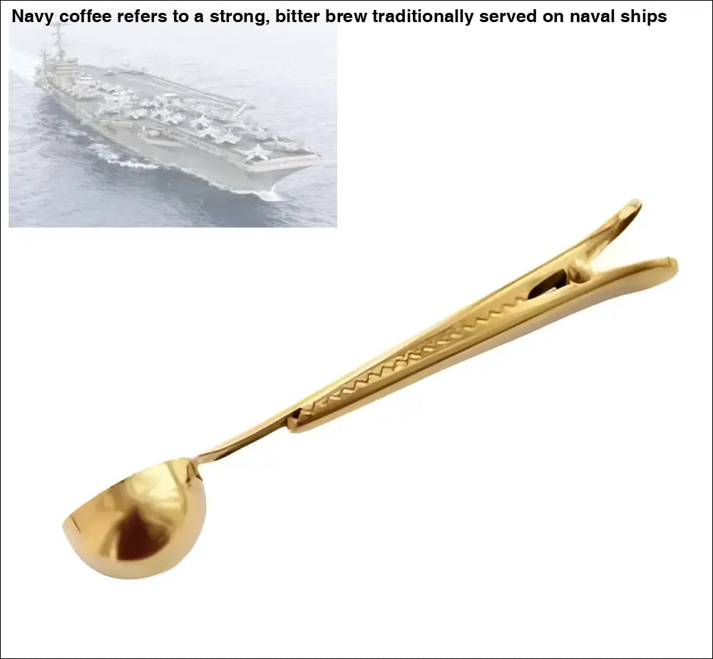 Rose Gold Coffee Clip Spoon with Seamless Functionality, innovative scoop for coffee lovers