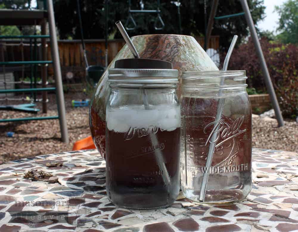 Reusable Safer Rounded End Stainless Steel Straws for Mason Jars, Smoothies & Beverages